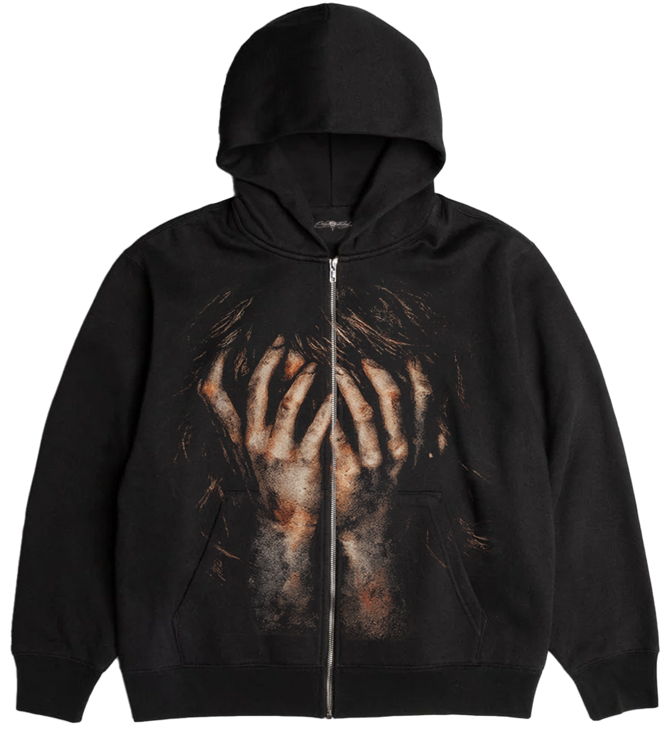 GRIEF ZIP UP HOODIE