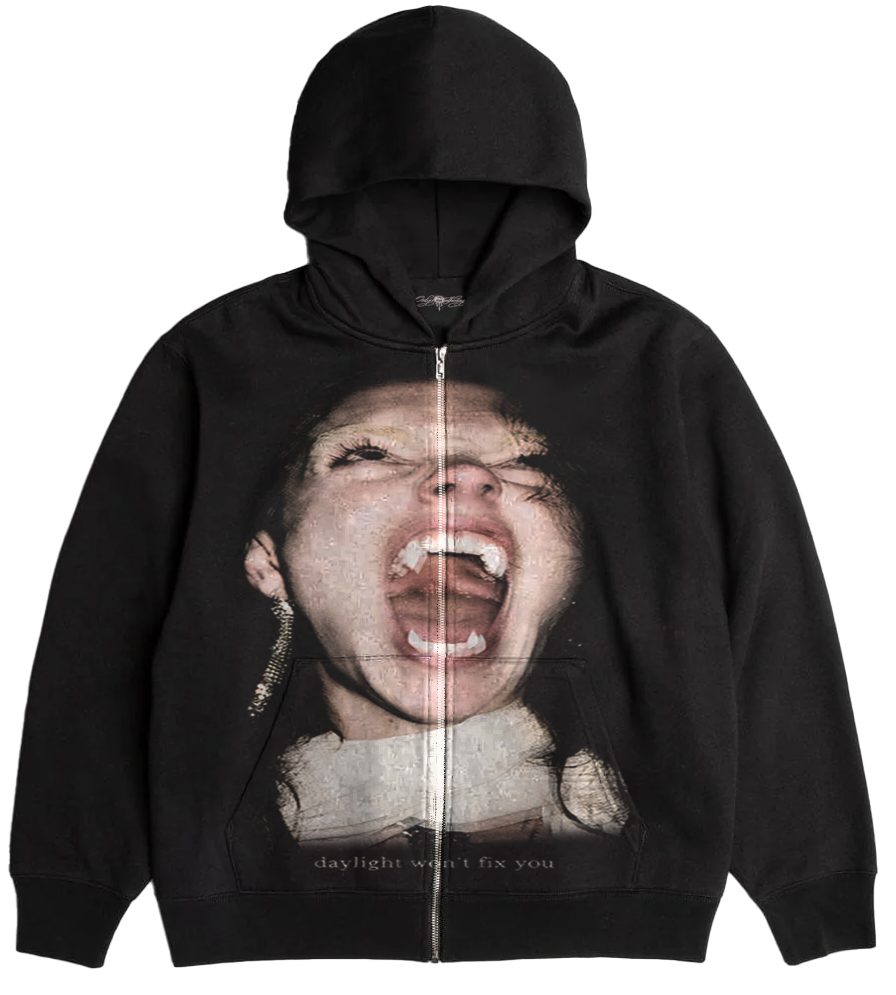 AFTER THE SILENCE ZIP UP HOODIE