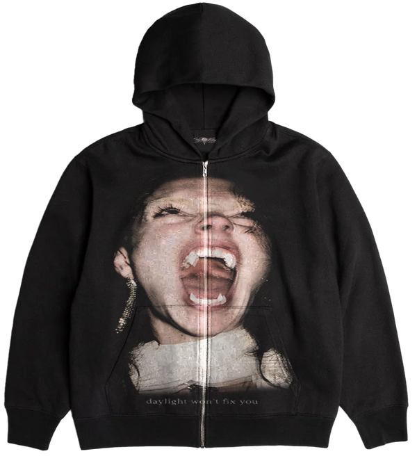 AFTER THE SILENCE ZIP UP HOODIE